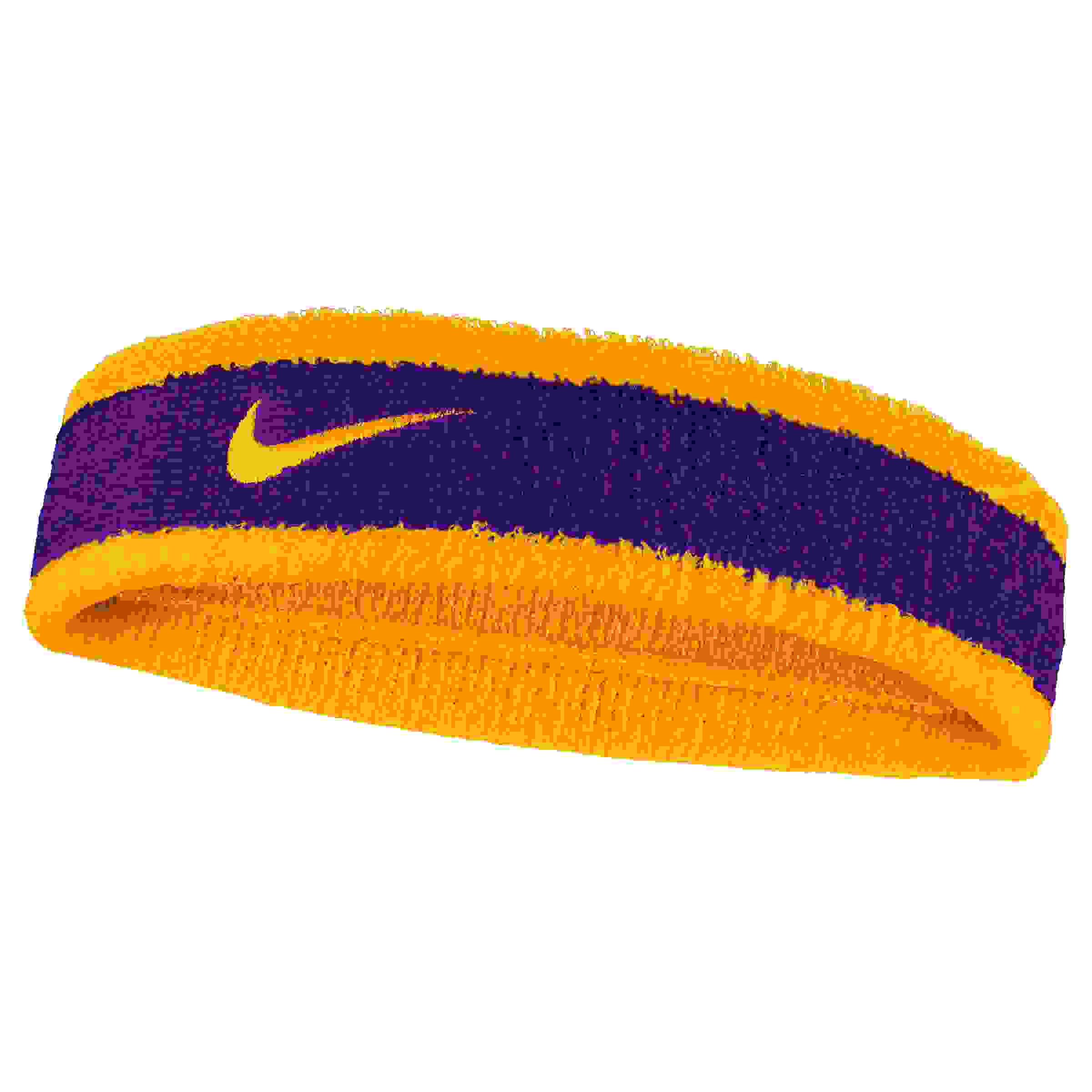 Nike Swoosh Purple/Gold Headband